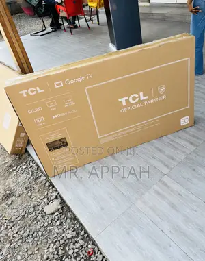 Get Durable TCL 50 Inch Qled Smart Tv(Black) 