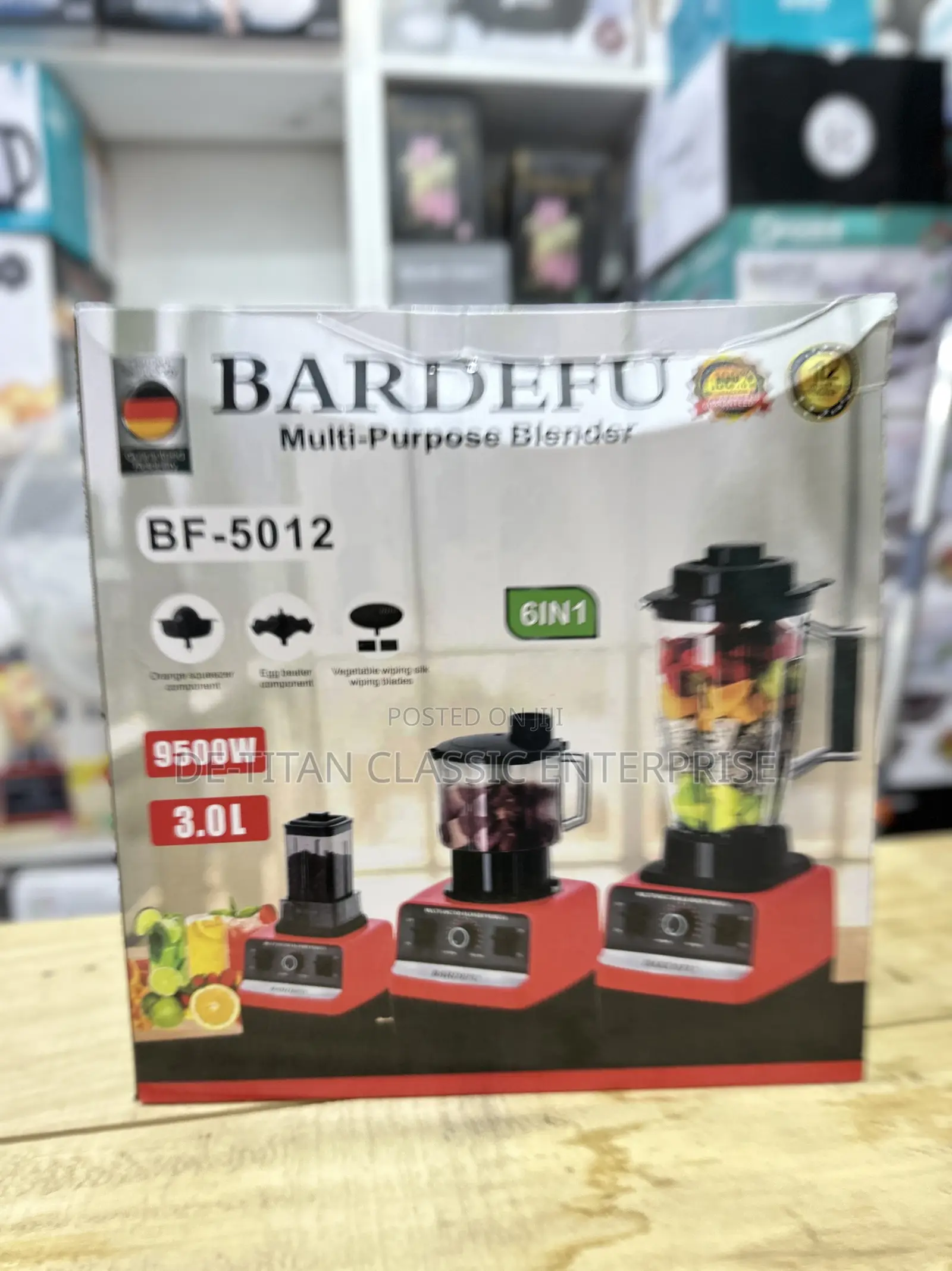 6-in-1 Commercial Blender 3 L
