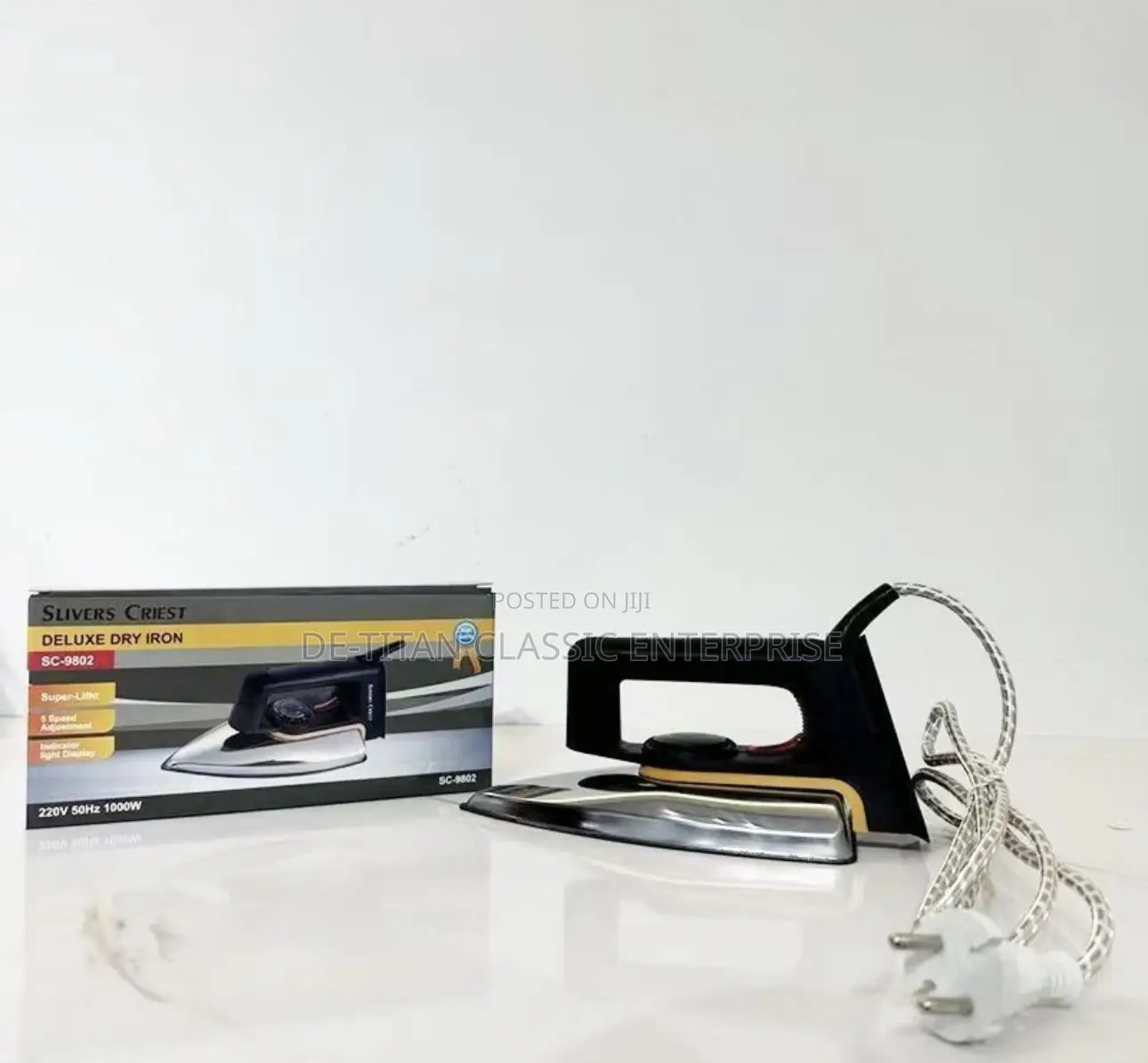 Affordable Silver Crest Dry Iron