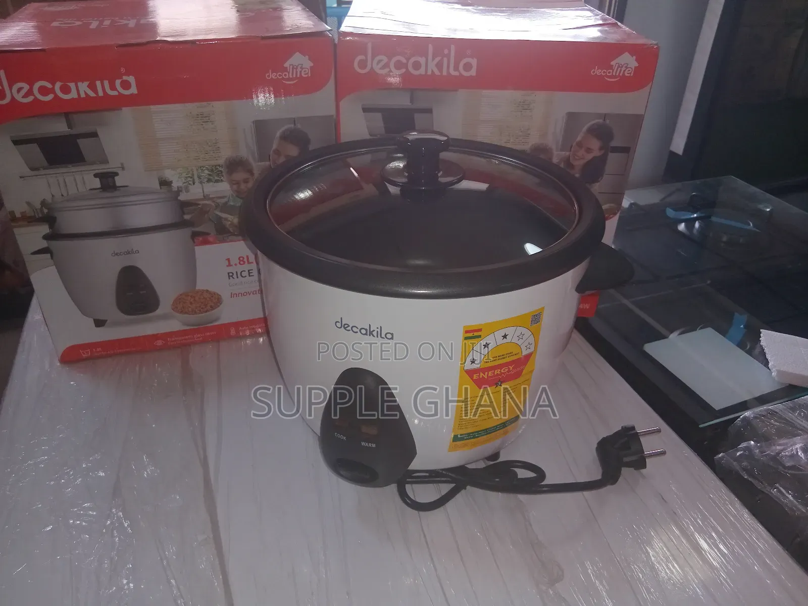 Decakila Rice Cooker,1.8l Rice Cooker