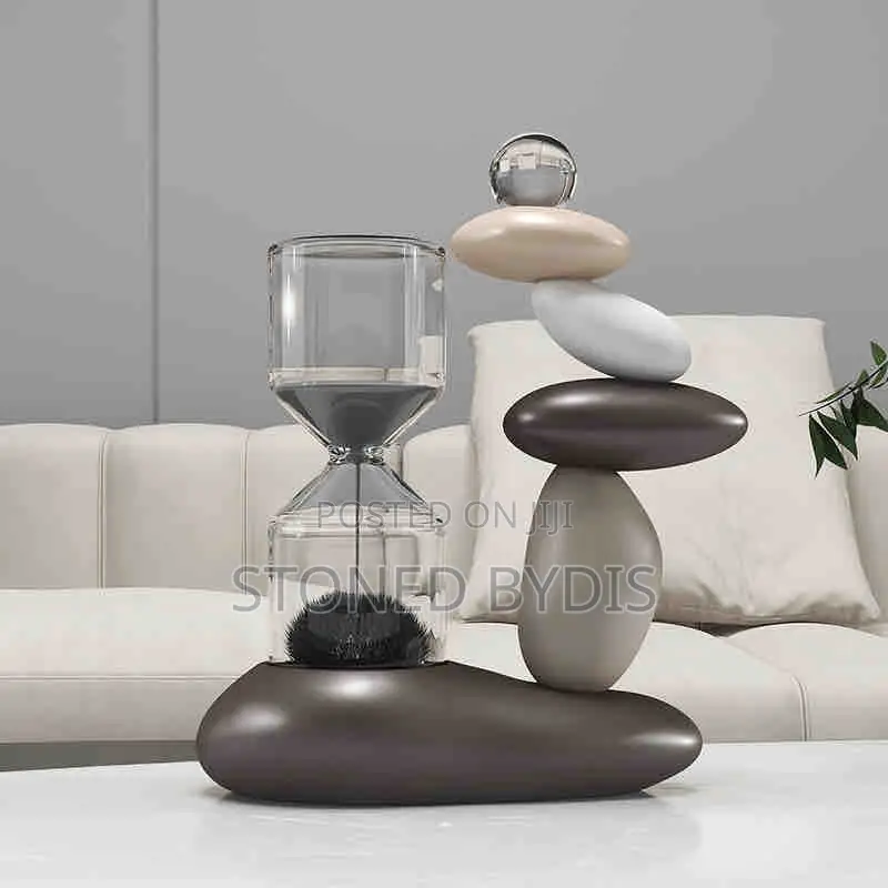 Time To Time Magnetic Hourglass Stone