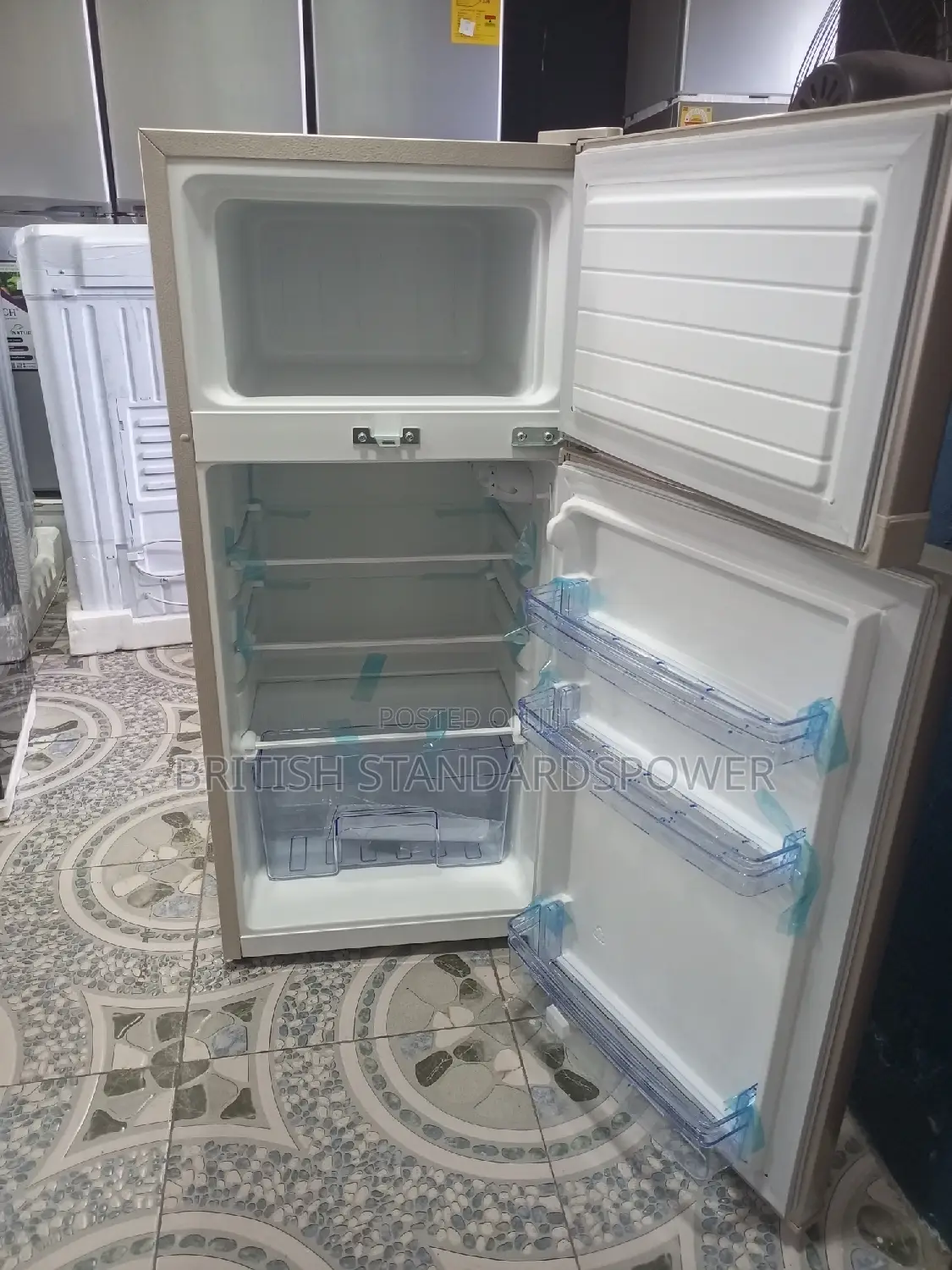 Small but Mighty Westpool Gold Color Fridge 95lwestpool