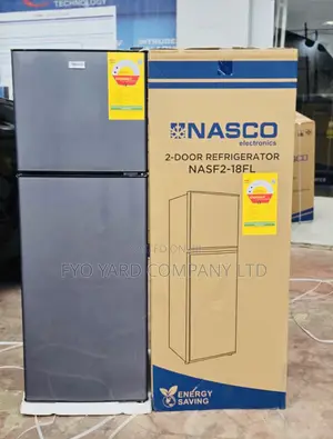 Super Cooling Made Nasco 158l Double Door Fridge