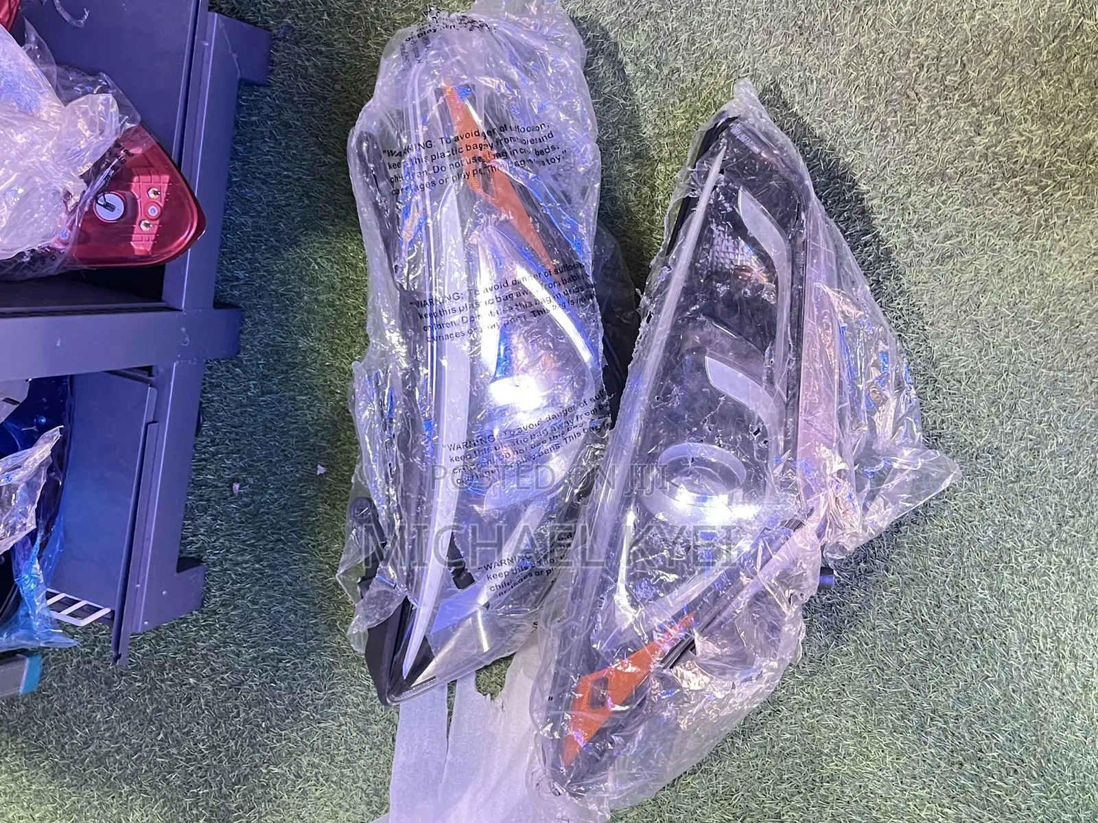 Hyundai Santa Fe 2017- 2018 Led Headlight Pair