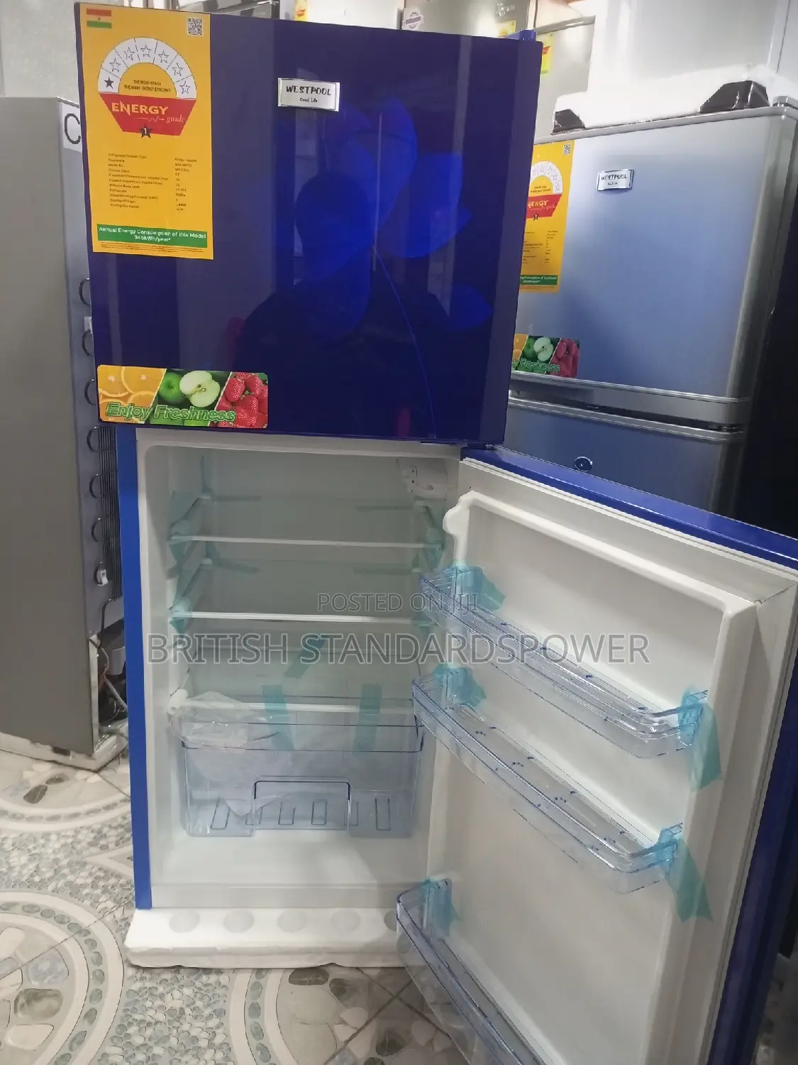 Splash of Color to Your Kitchen Westpool Fridge 108l Fridge