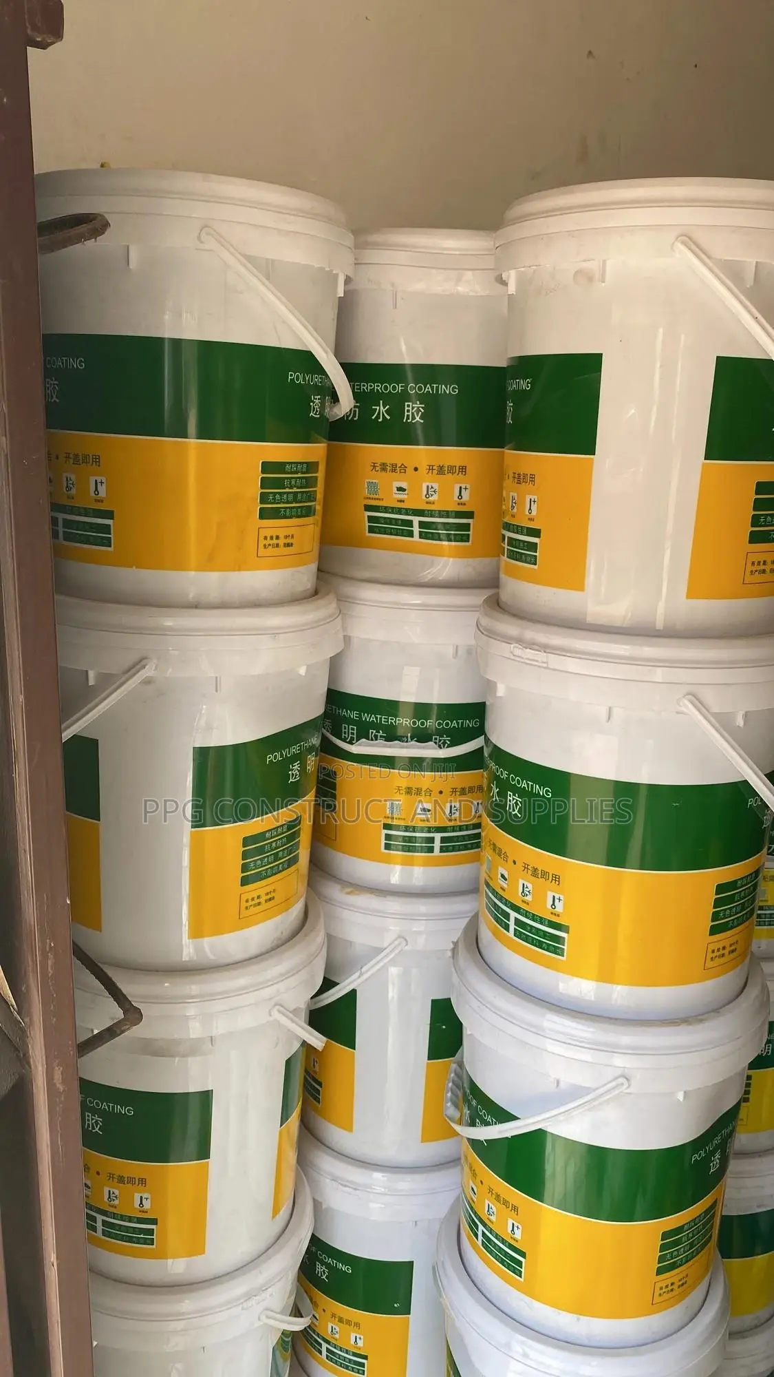 20kg Polyurethane (Transparent) Waterproof Paint