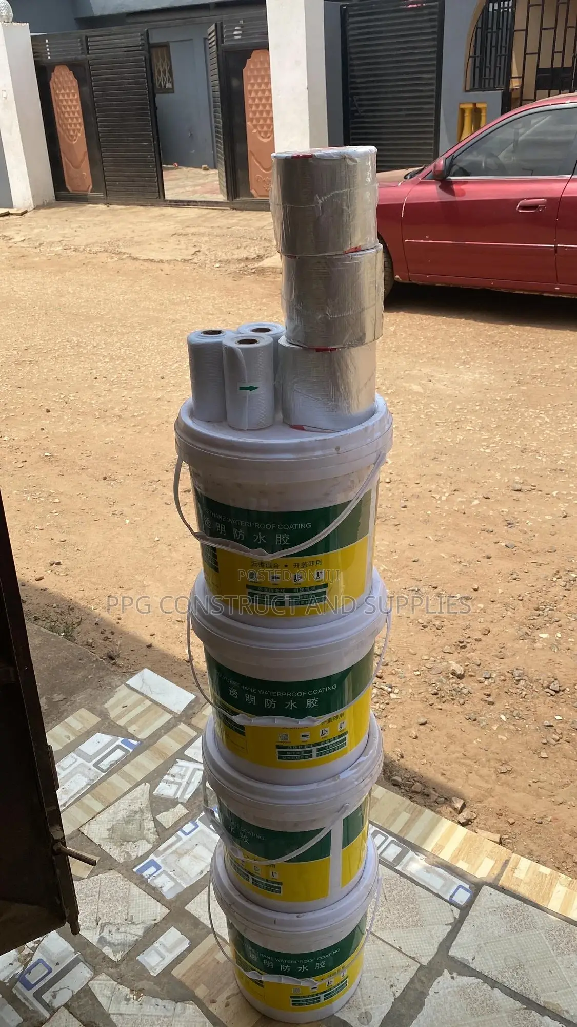 10kg Polyurethane(Transparent) Waterproof Paint