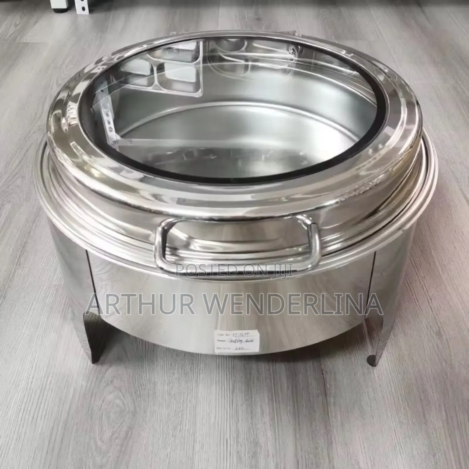Silver And Gold Chaffing Dish