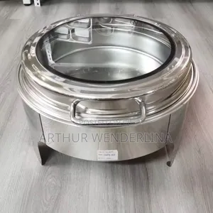 Silver And Gold Chaffing Dish