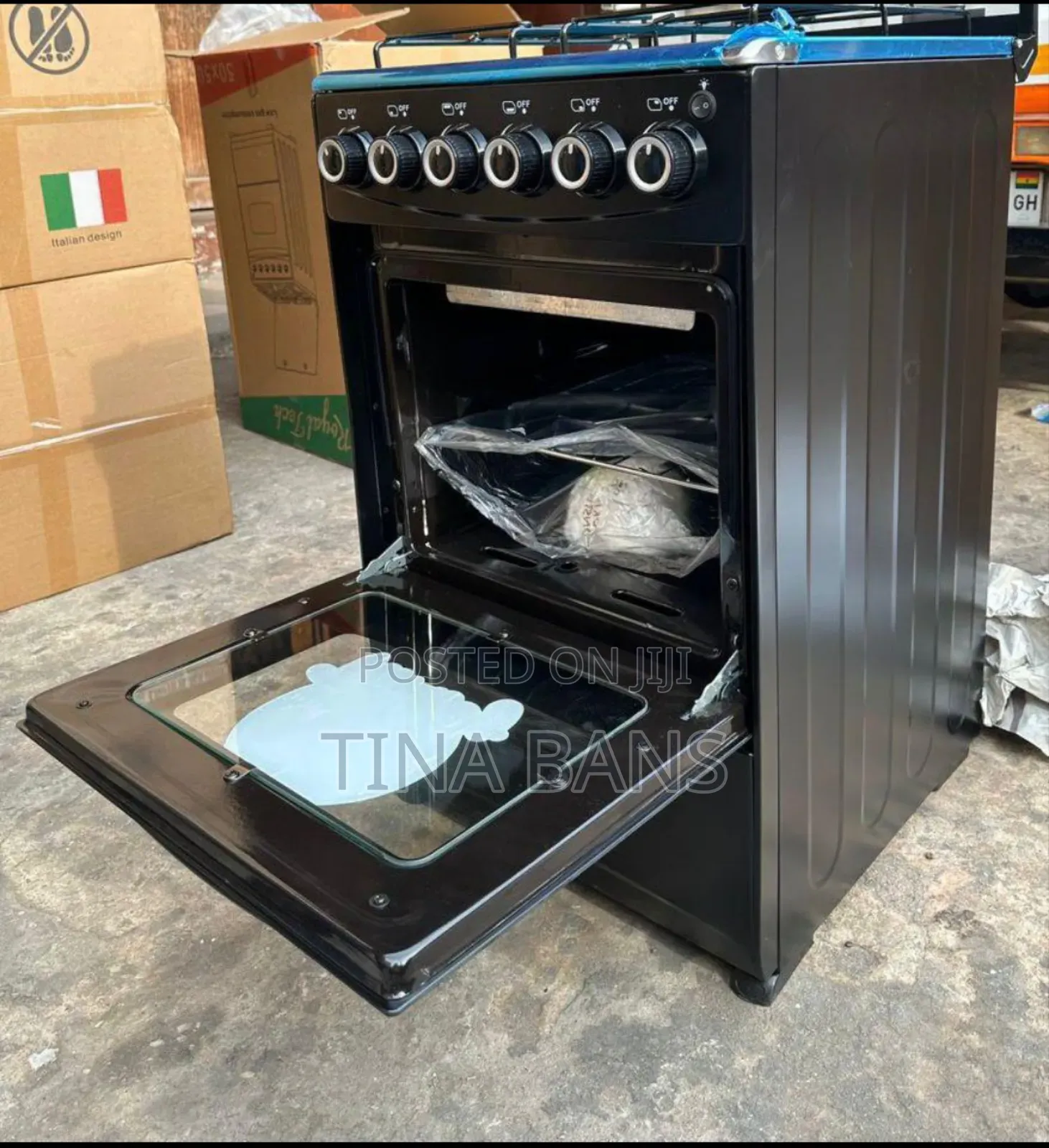 Royal Tech 4 Burner With Oven