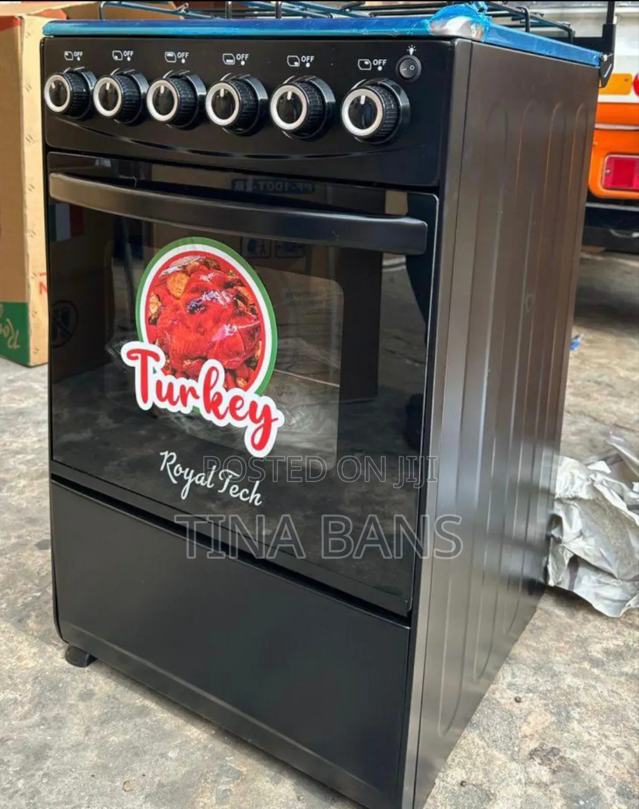 Royal Tech 4 Burner With Oven