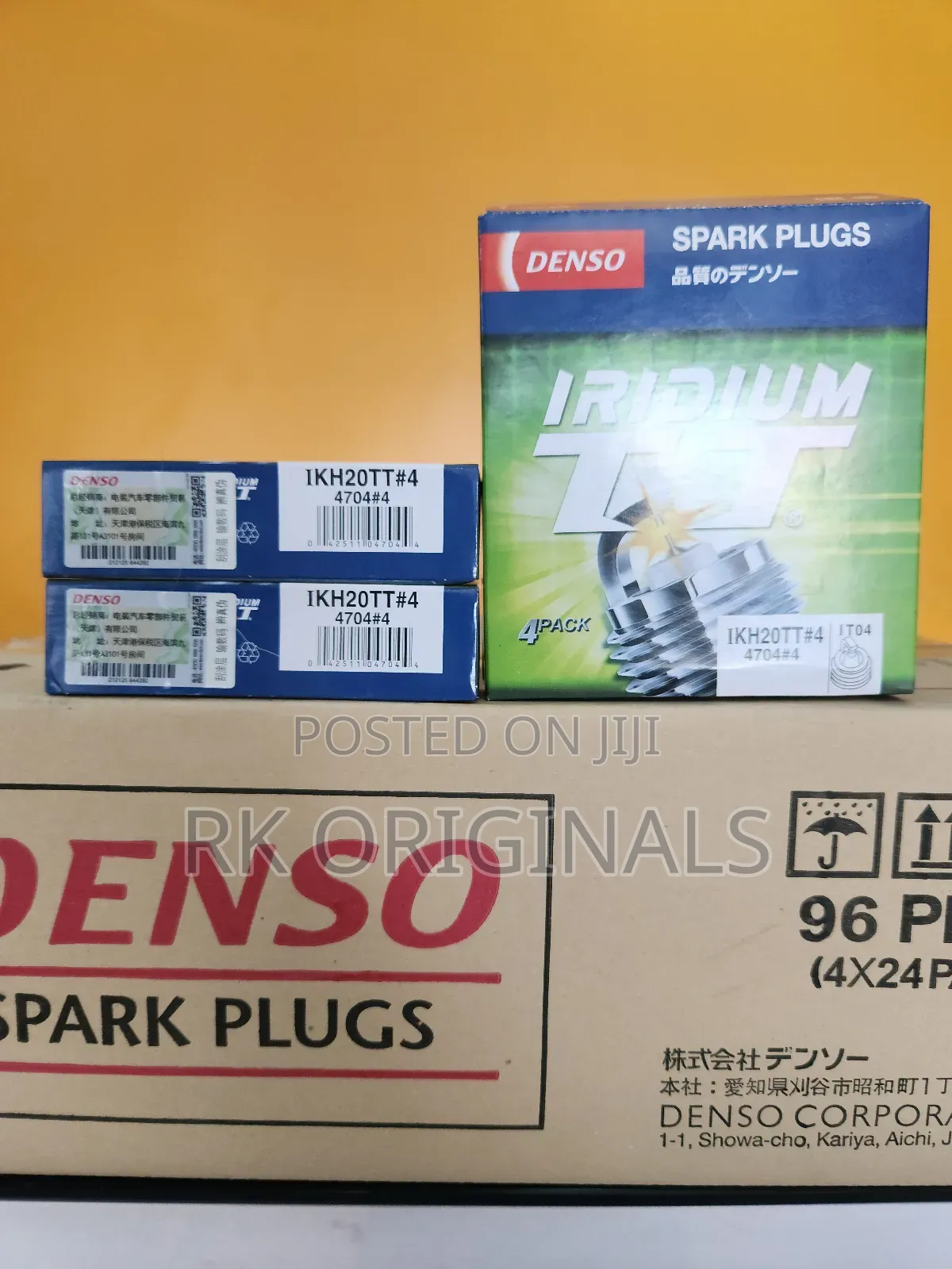 Denso 4704 Double Iridium Tt 16×16 Long Thread From Japan