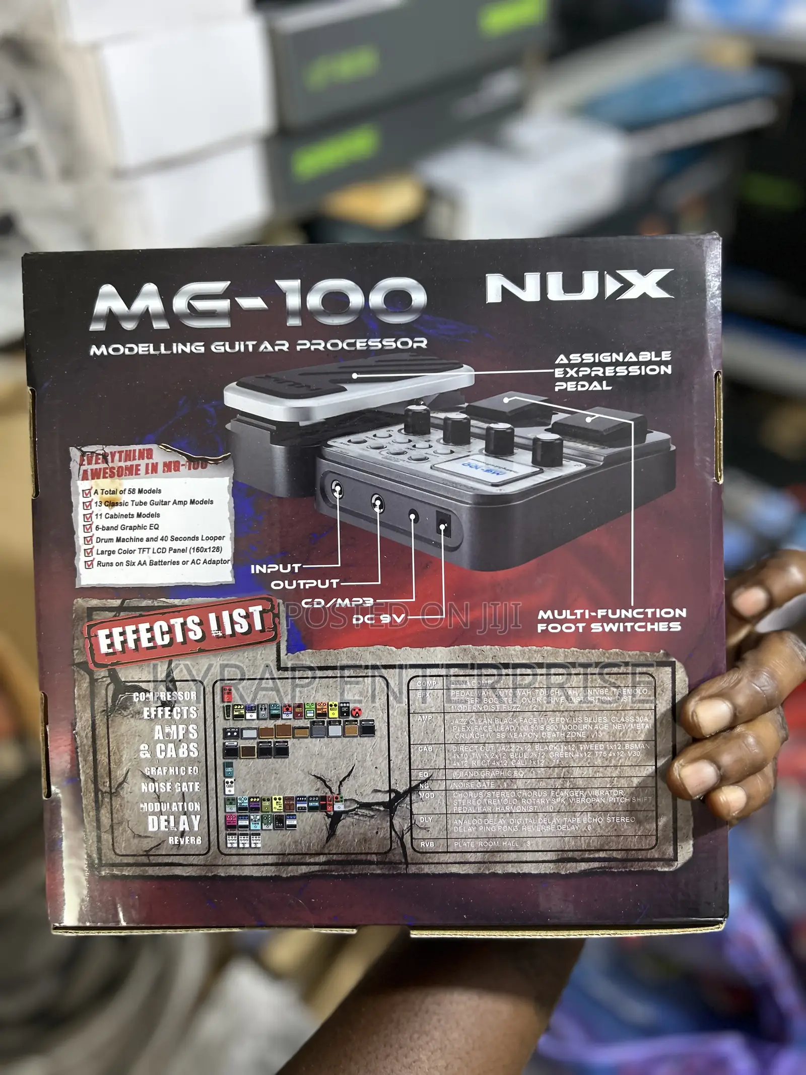Mg-100 Guitar Effect Pedal