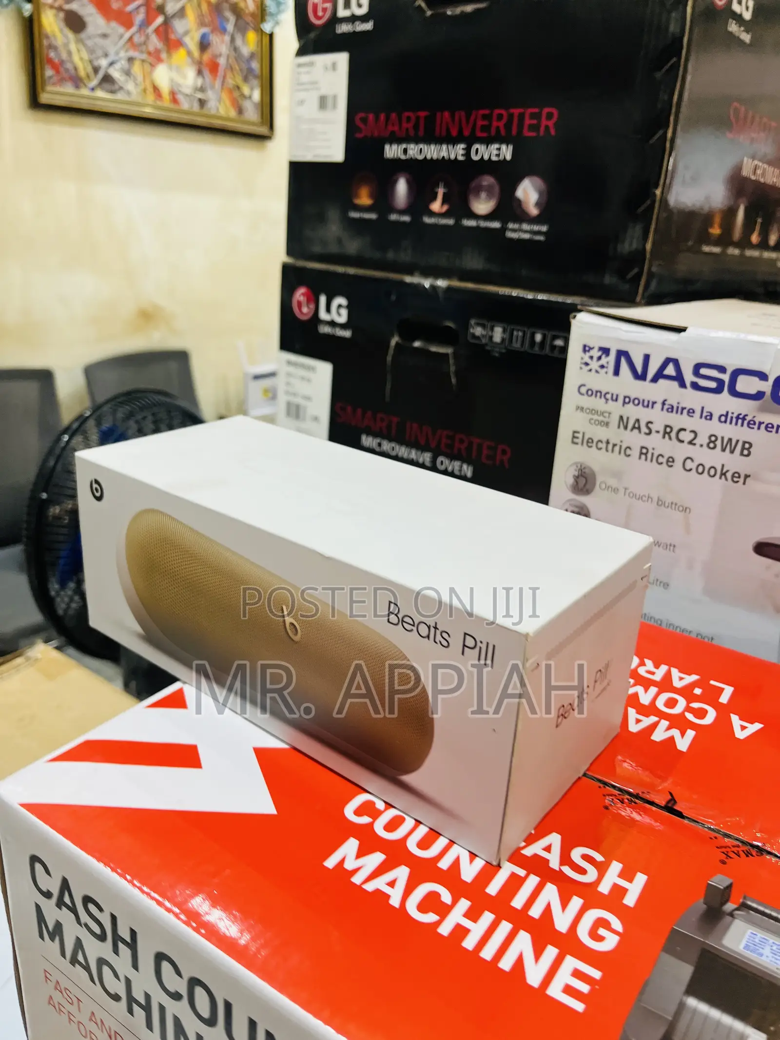 Wireless Bluetooth Sound Bar System(Beats Pill)