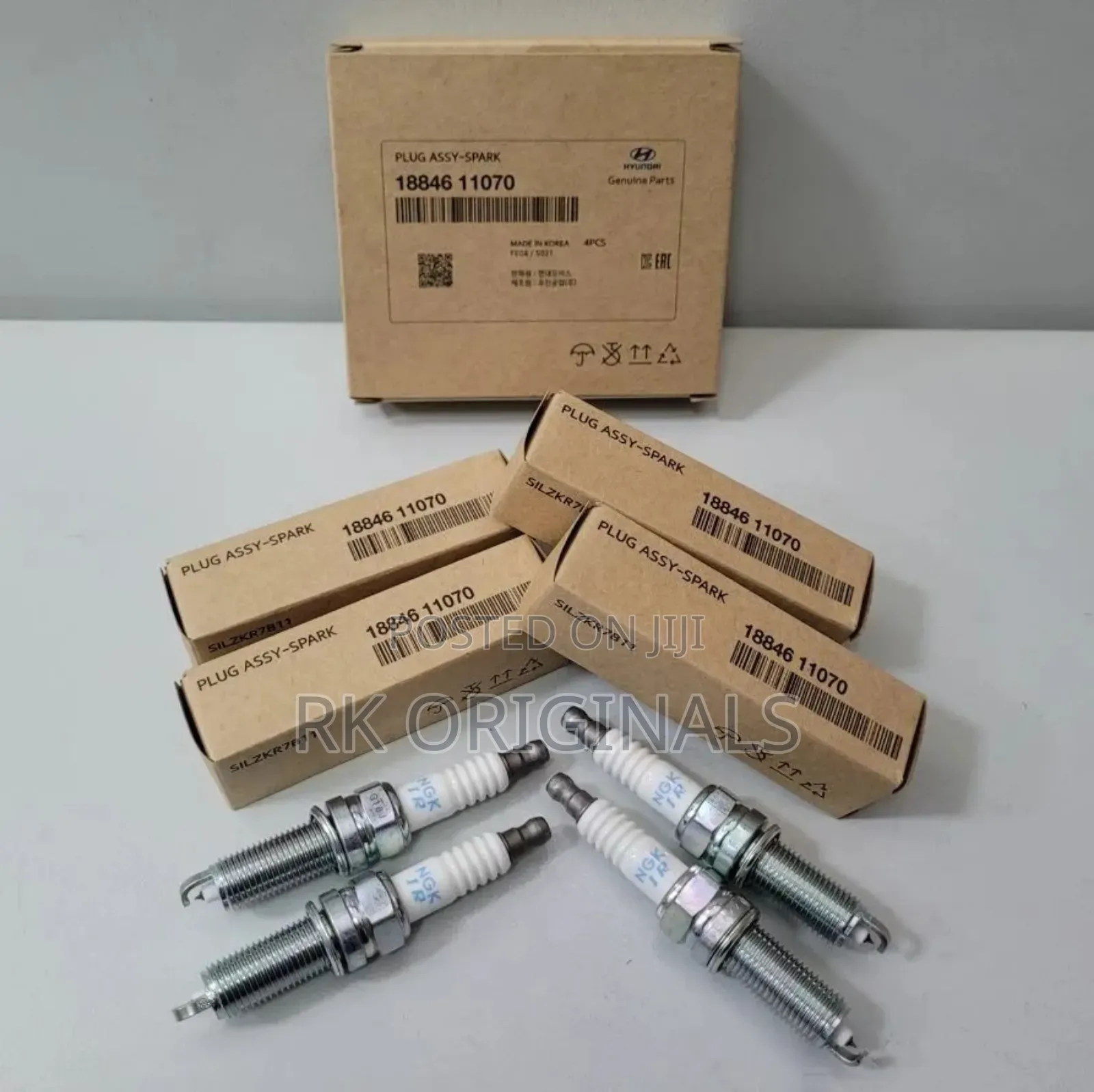 Sportage/Telluride Spark Plugs 16×14 Long Thread From Korea