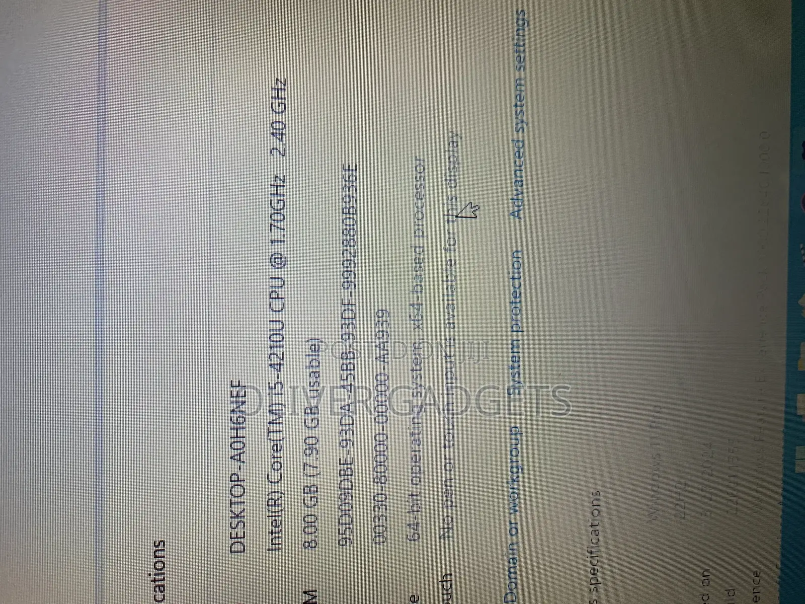 Laptop HP EliteBook 840 G1 8GB Intel Core I5 HDD 500GB