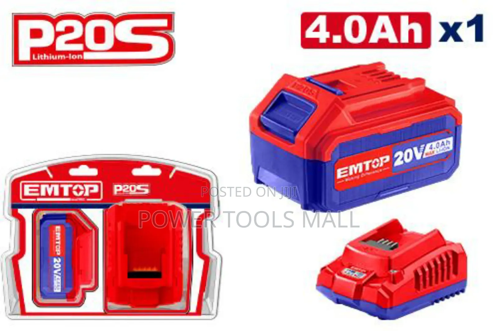 4amps Battery and Charger Kit