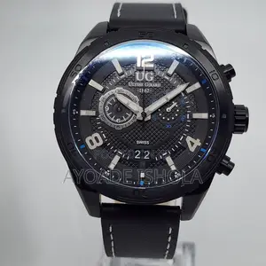Used Ulysse Girard Bombardier Swiss Made Sapphire Crystal,