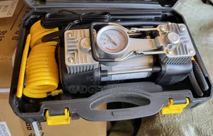 Multifunctional Portable Car Tyre Inflator - Double Cylinder