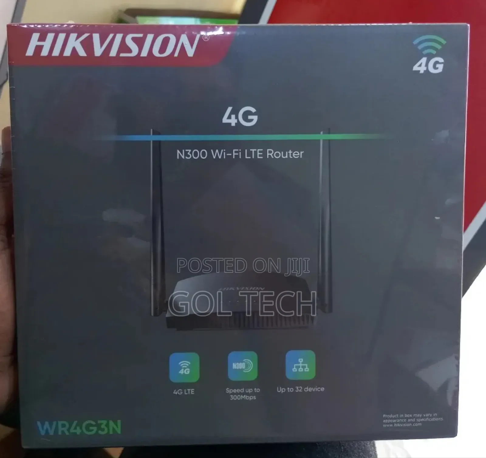 Hikvision 4g Universal Router N300 Wifi Wr4g3n Lte Router