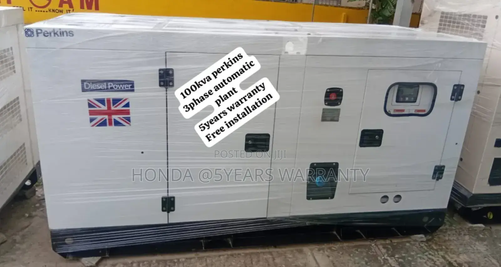 Turbo Power Perkins 100kva 3phase Plant
