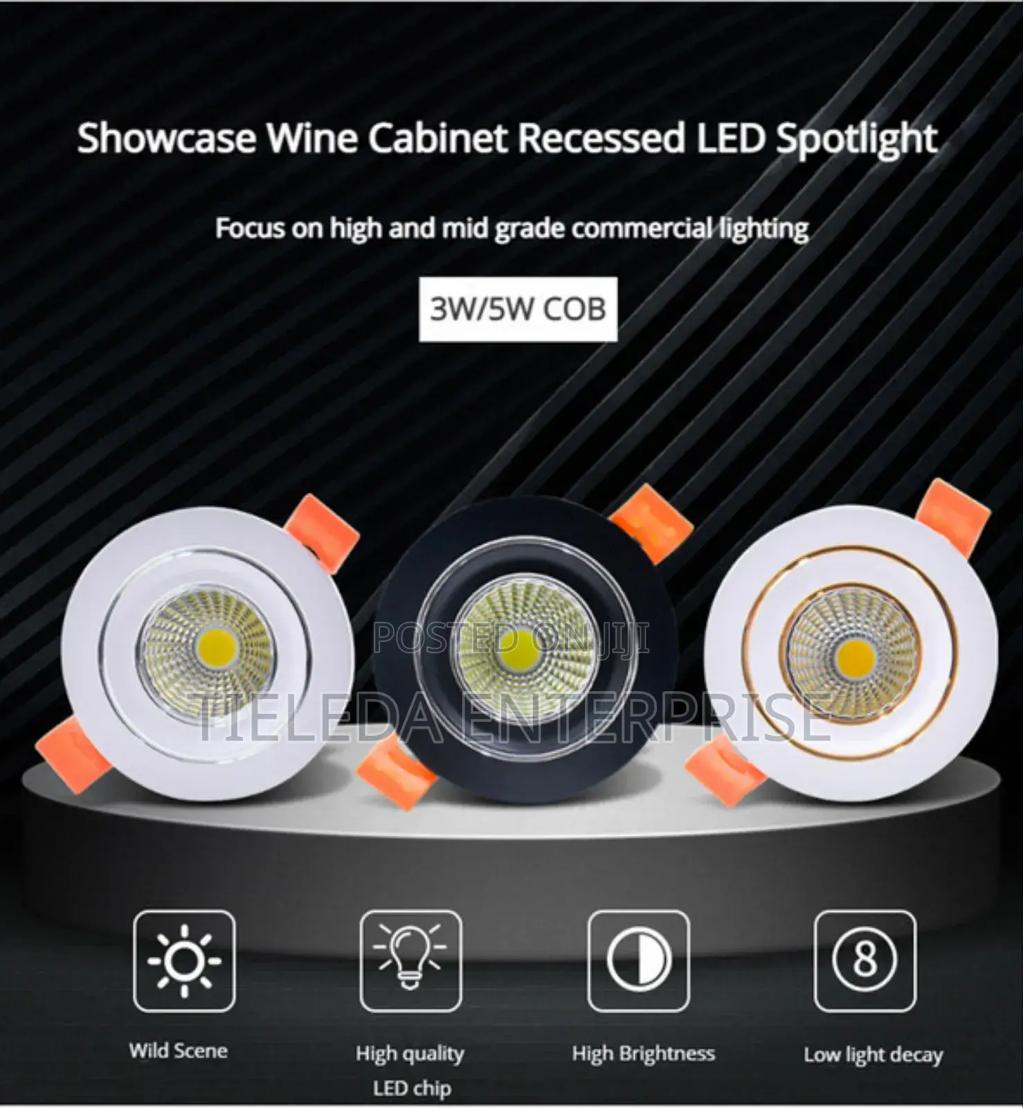 Hifi Brand Spot Light. 2color /1color