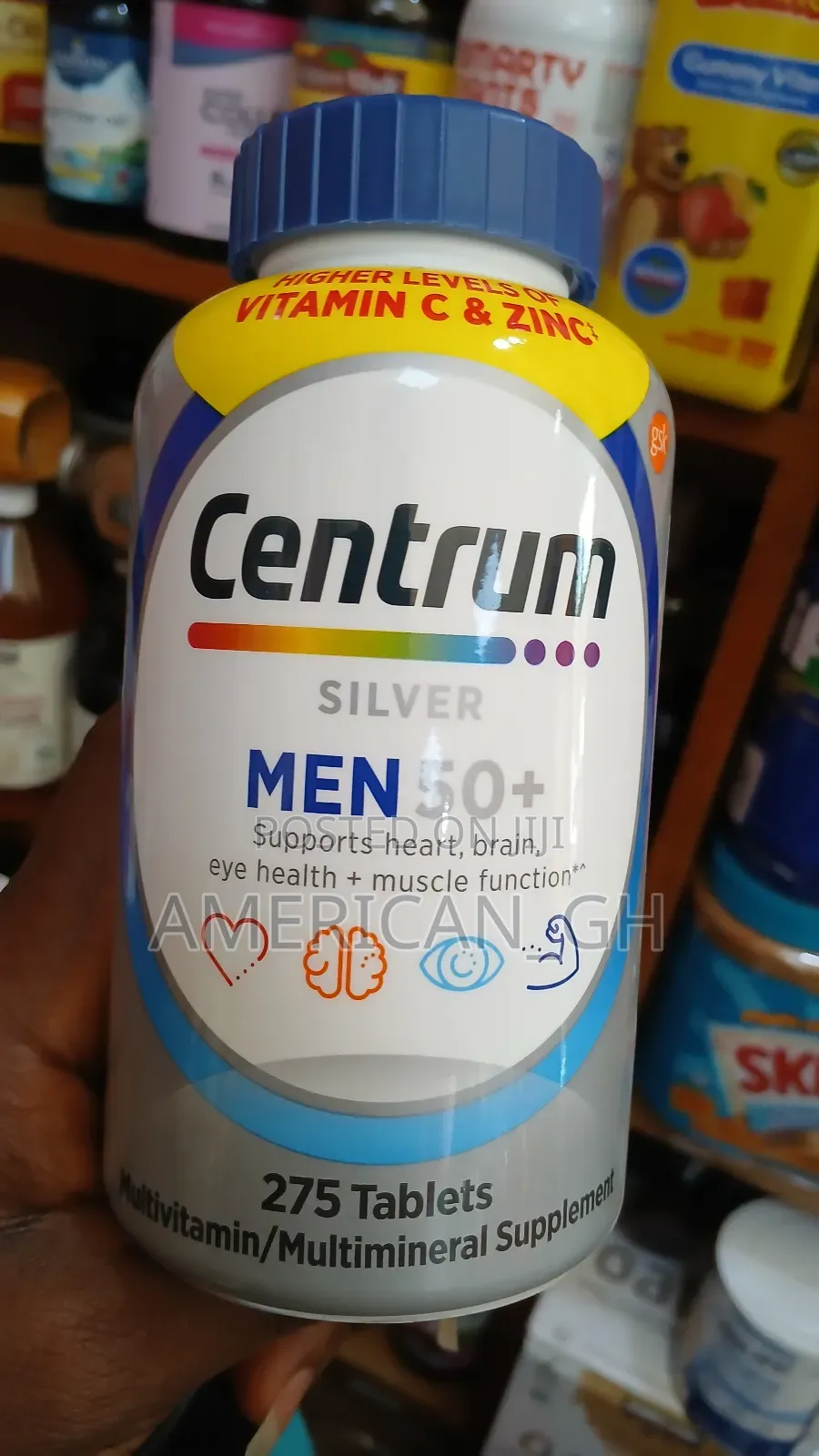 Centrum Men 50+ Supplement, 275 Tab
