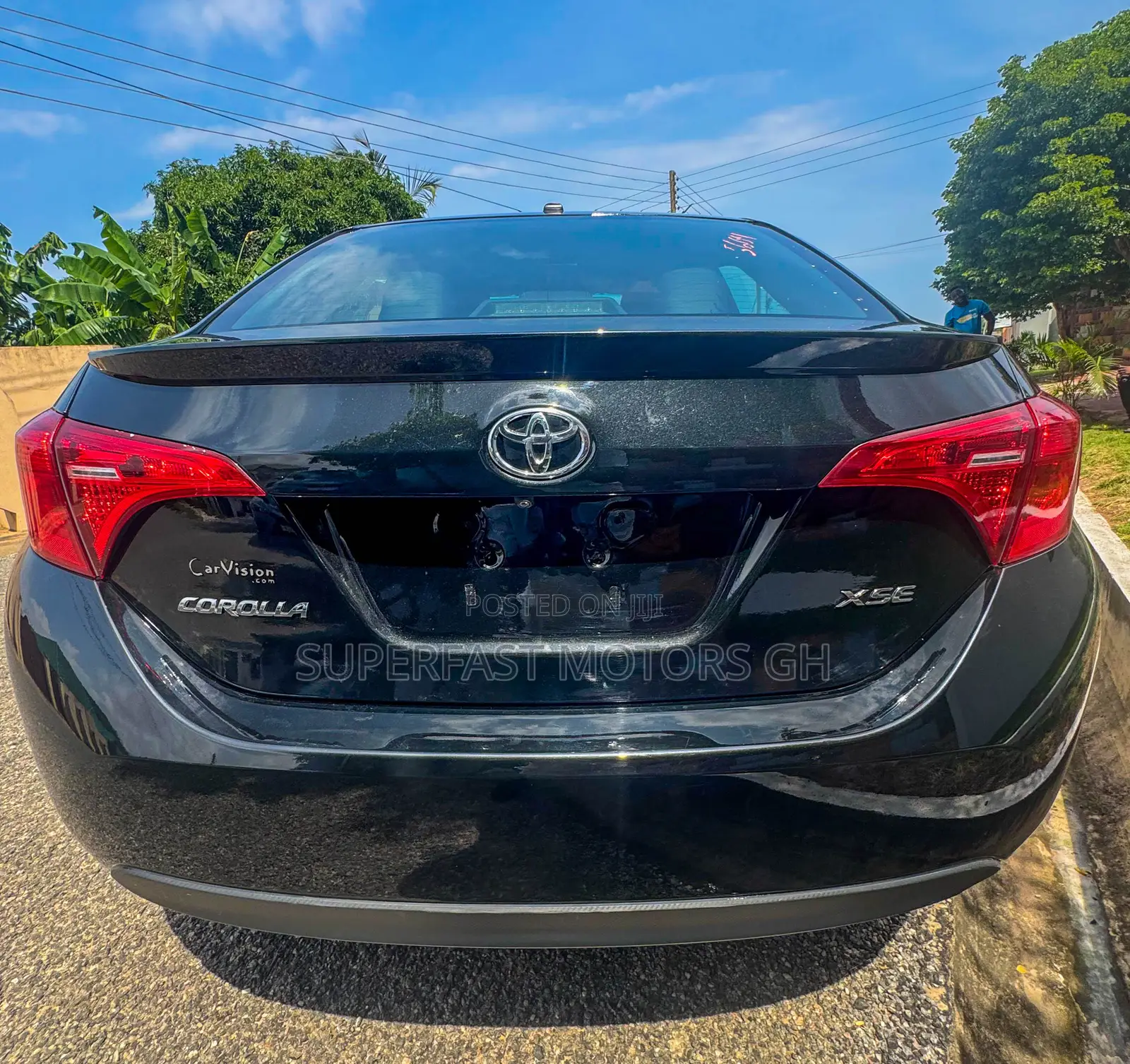 Toyota Corolla XSE (1.8L 4cyl 2A) 2018 Black