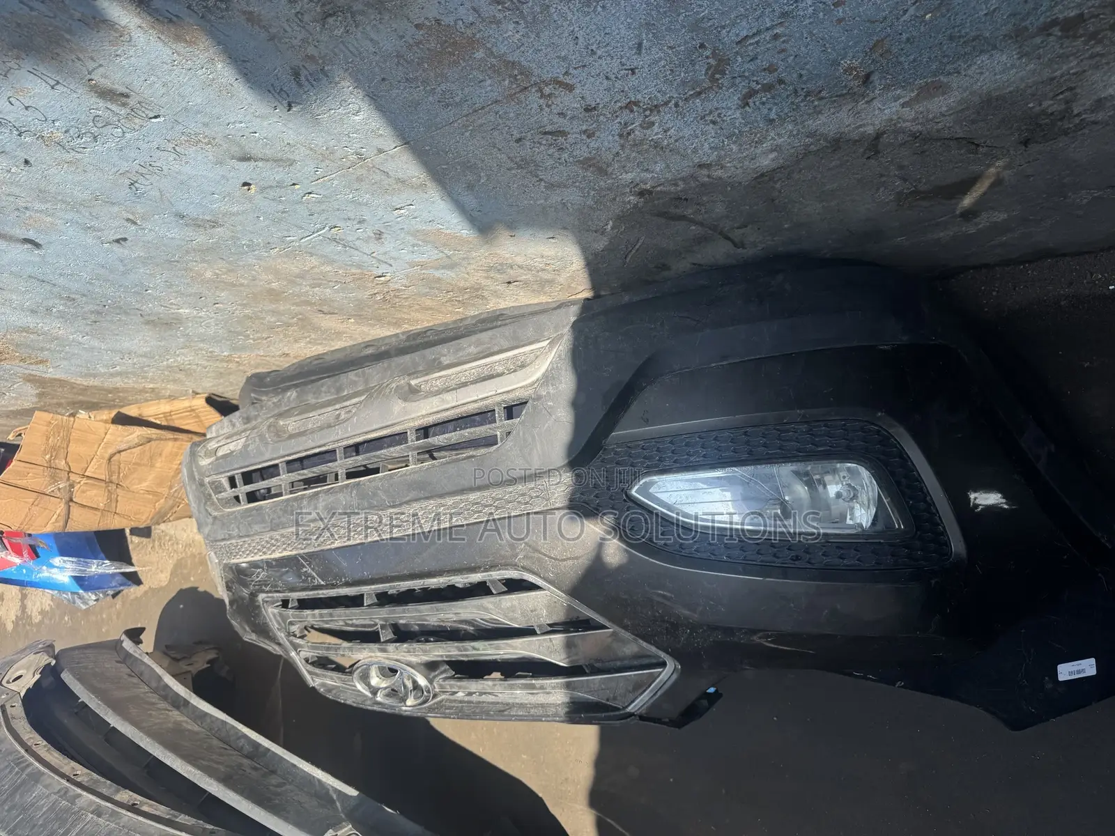 Complete Front Bumper For Hyundai Santa Fe 2014