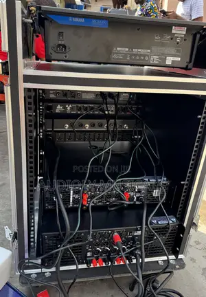 Full Set of RCF Bass and Jac Line Arrays 12- Inches and Rack