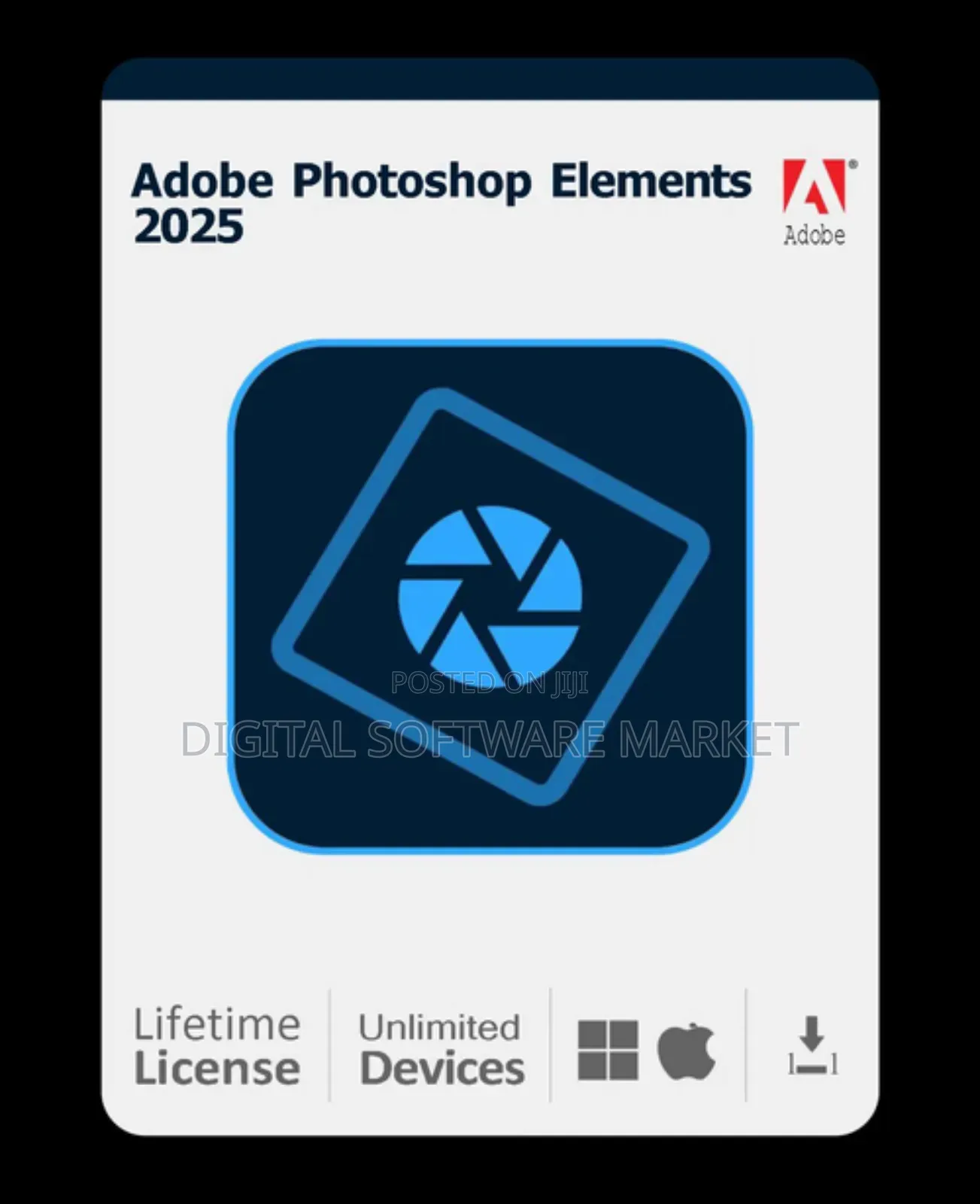 Adobe Photoshop Elements 2025 for Mac or Windows