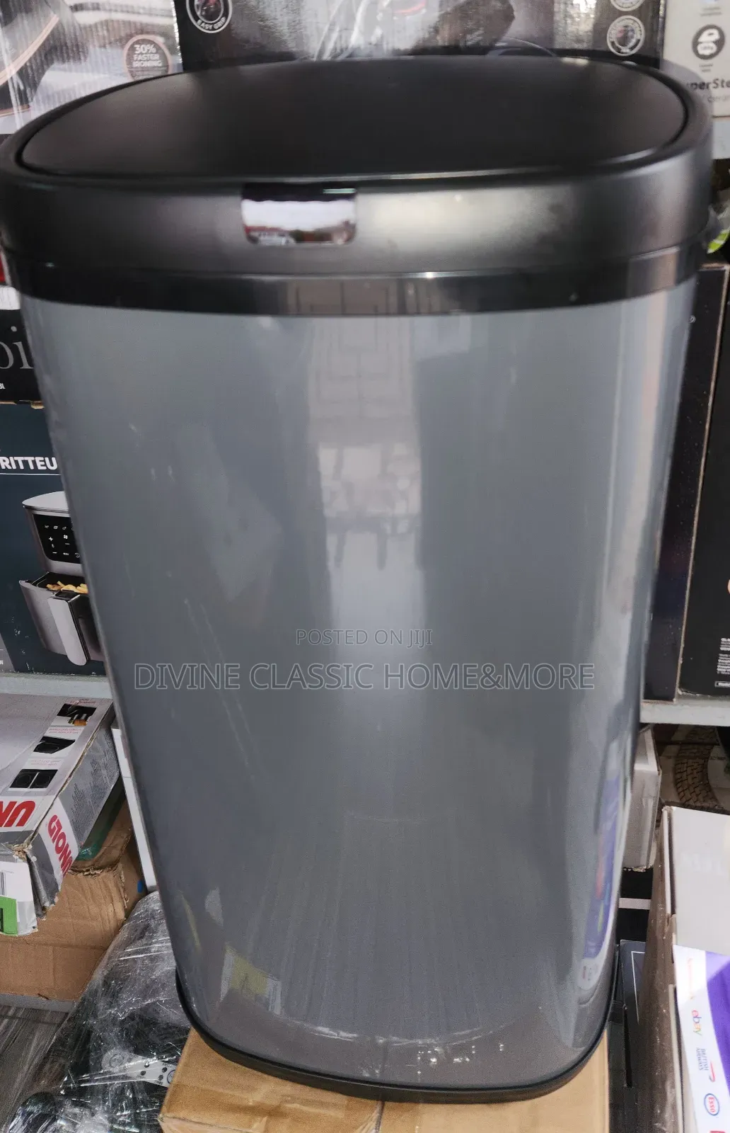 Tower 42lit Motion Sensor Bin