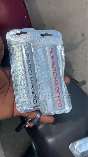 Range Rover Super Charged Written/Logo Available