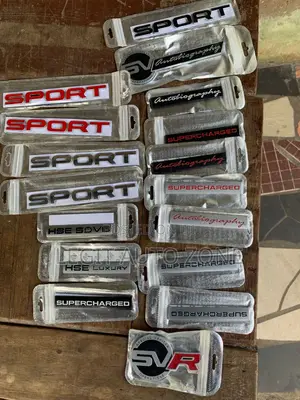 Range Rover Super Charged Written/Logo Available