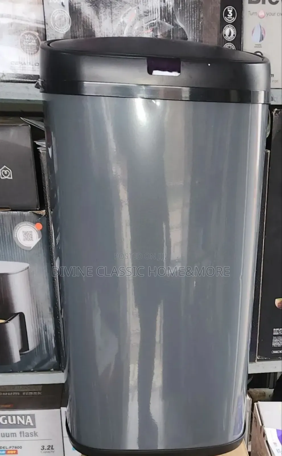 Tower 42lit Motion Sensor Bin
