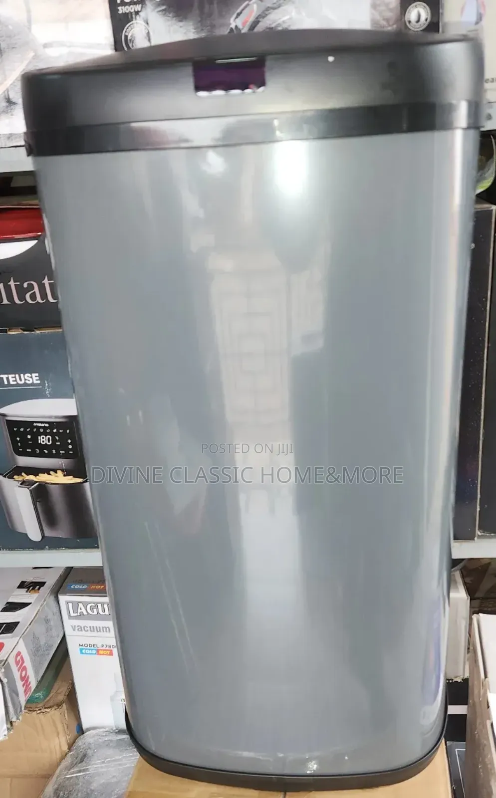 Tower 42lit Motion Sensor Bin