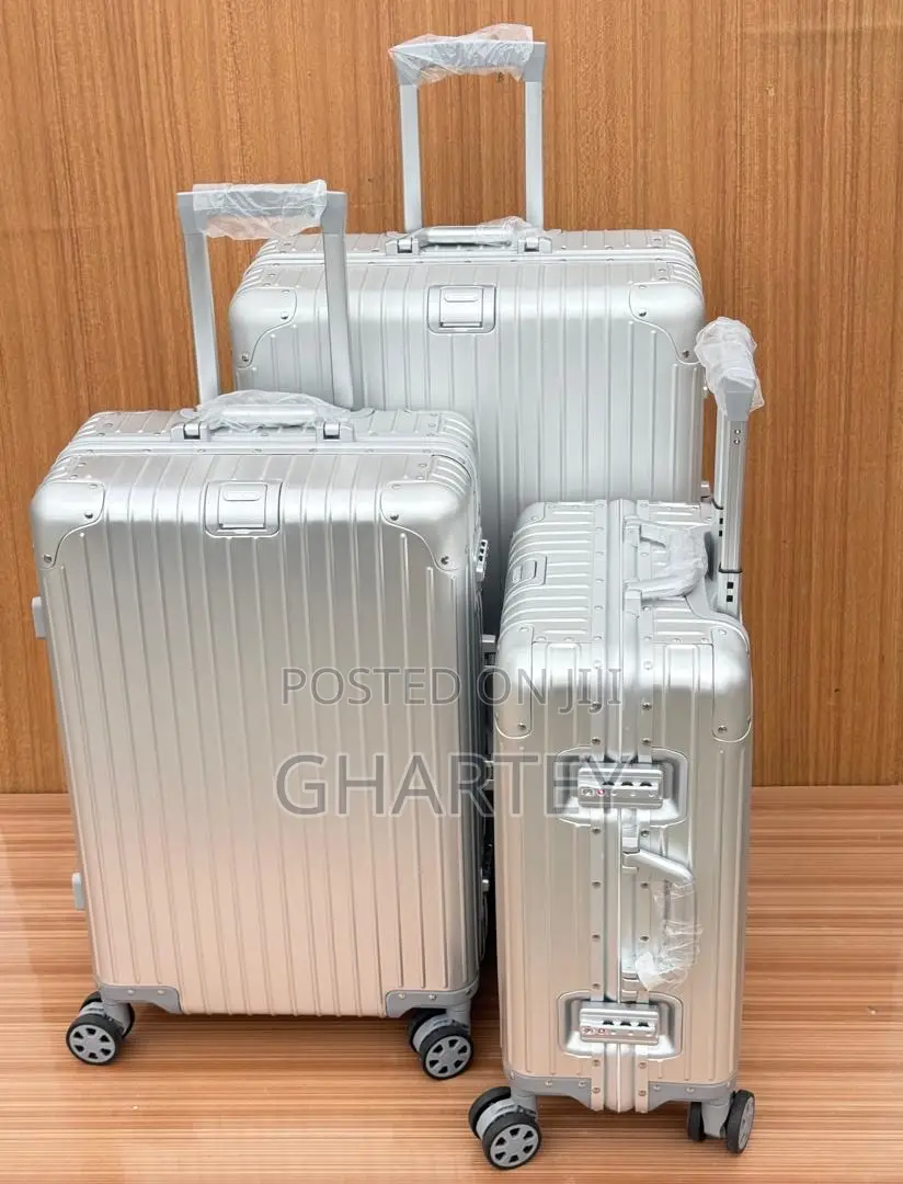Brand New Rimowa Cabin Plus Silver Suitcase Set