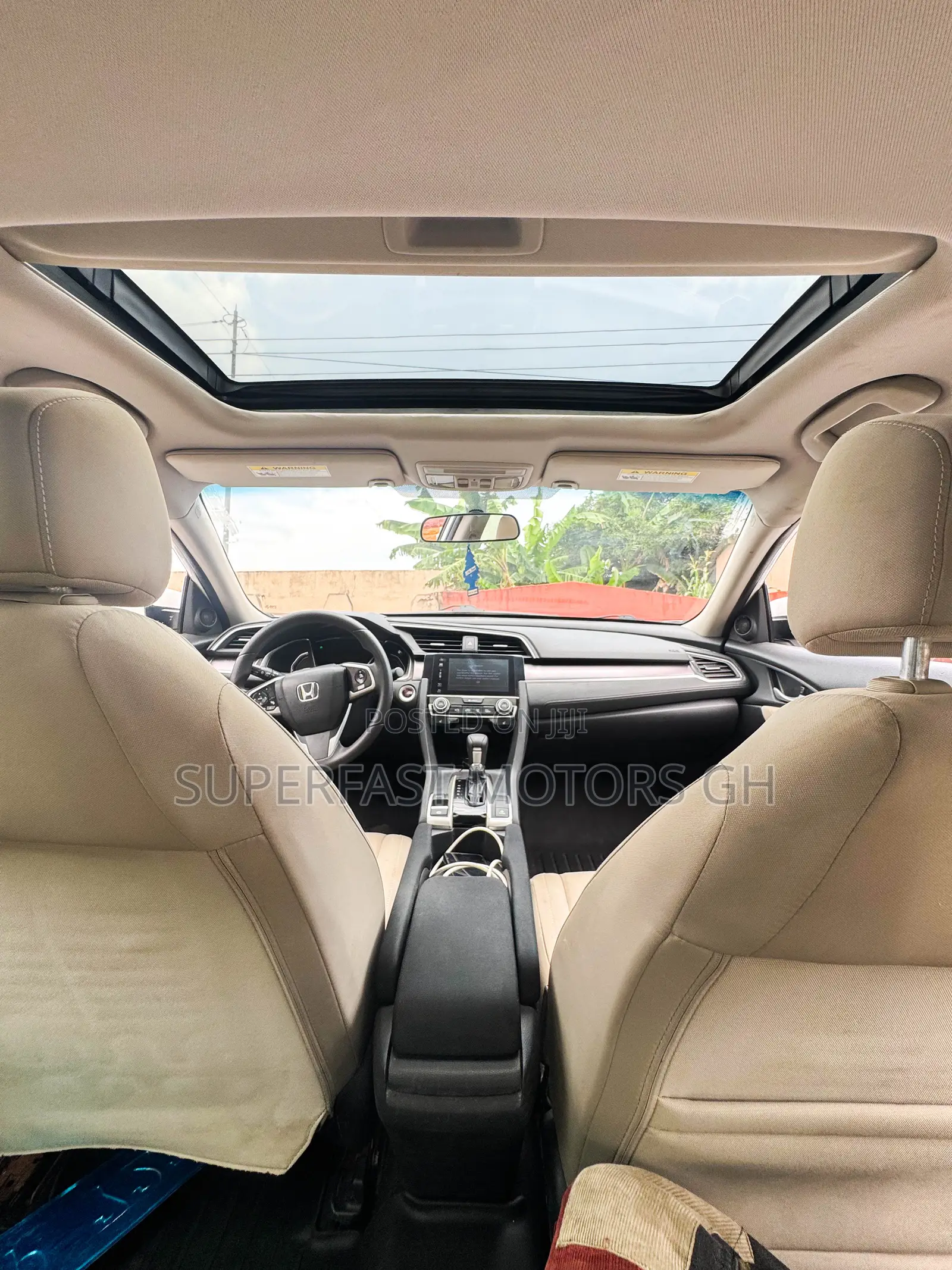 Honda Civic Touring 4dr Sedan (1.5L 4cyl) 2017 White