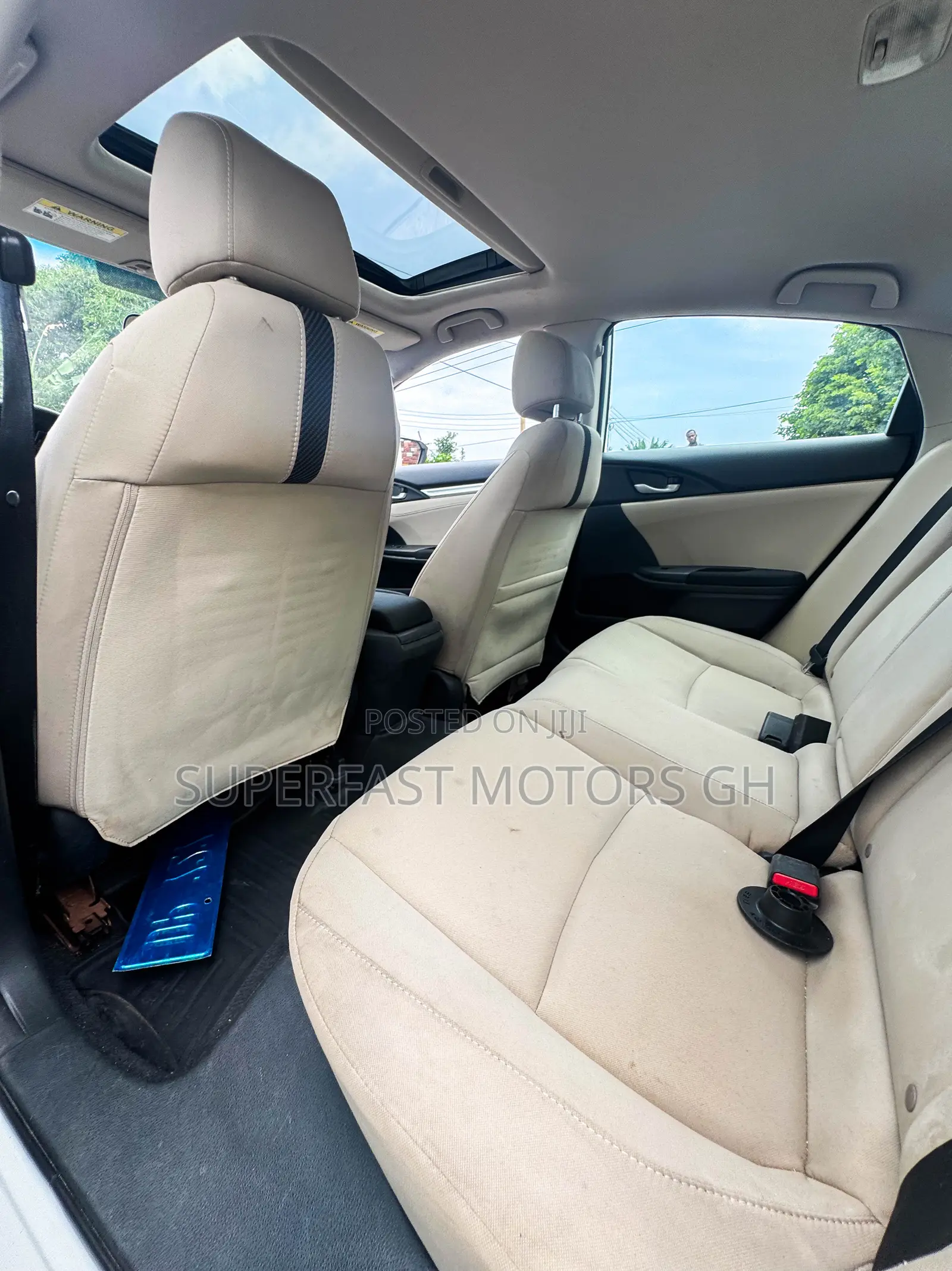 Honda Civic Touring 4dr Sedan (1.5L 4cyl) 2017 White