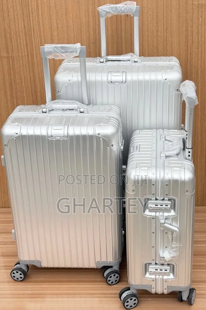 Brand New Rimowa Cabin Plus Silver Suitcase Set