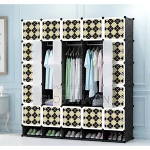 25 Cubes Plastic Wardrobe