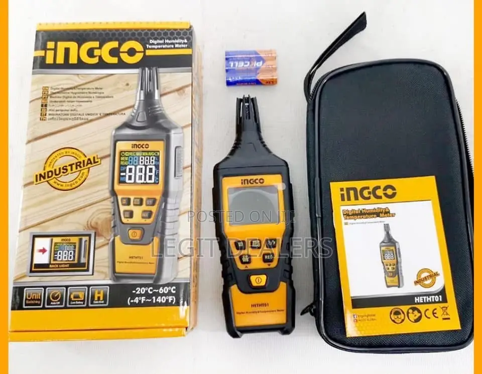 Ingco Digital Humidity Temperature Meter