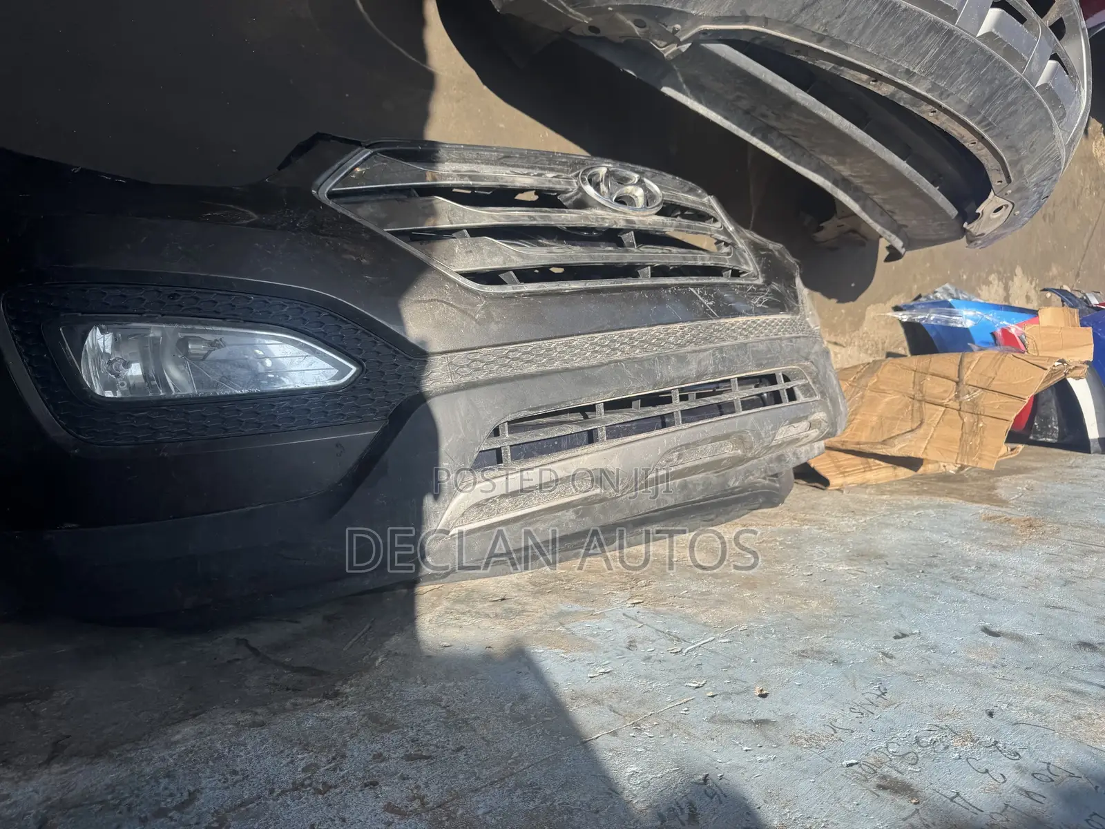 Complete Front Bumper For Hyundai Santa Fe 2014