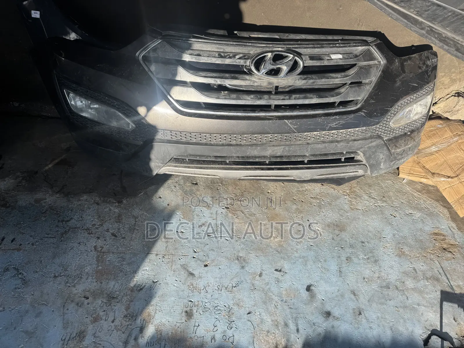 Complete Front Bumper For Hyundai Santa Fe 2014