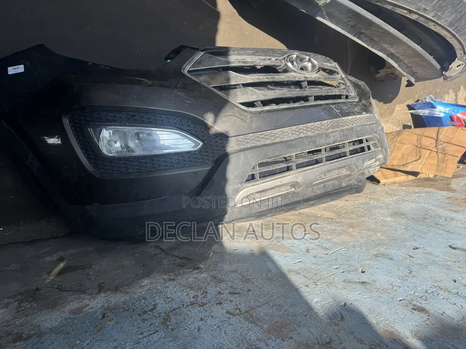 Complete Front Bumper For Hyundai Santa Fe 2014