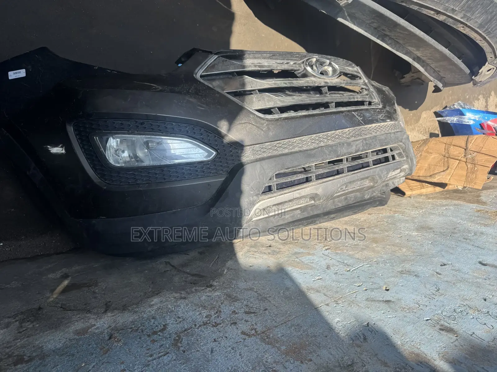 Complete Front Bumper For Hyundai Santa Fe 2014