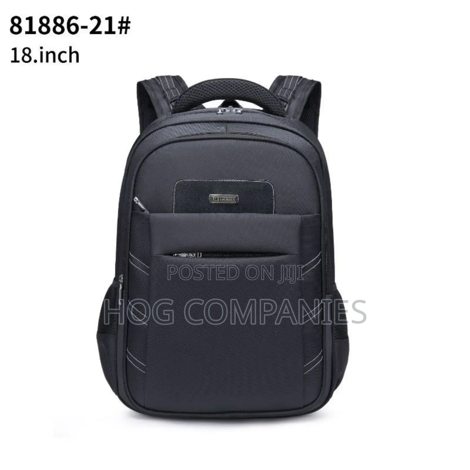 Men's Waterproof School Backpack Travel Laptop Bag- Delivery in 2hrs