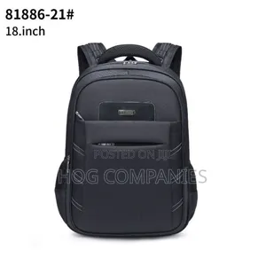 Men's Waterproof School Backpack Travel Laptop Bag- Delivery in 2hrs