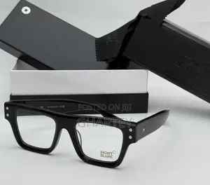 Mont Blanc Square Glasses for Men - 6 Images