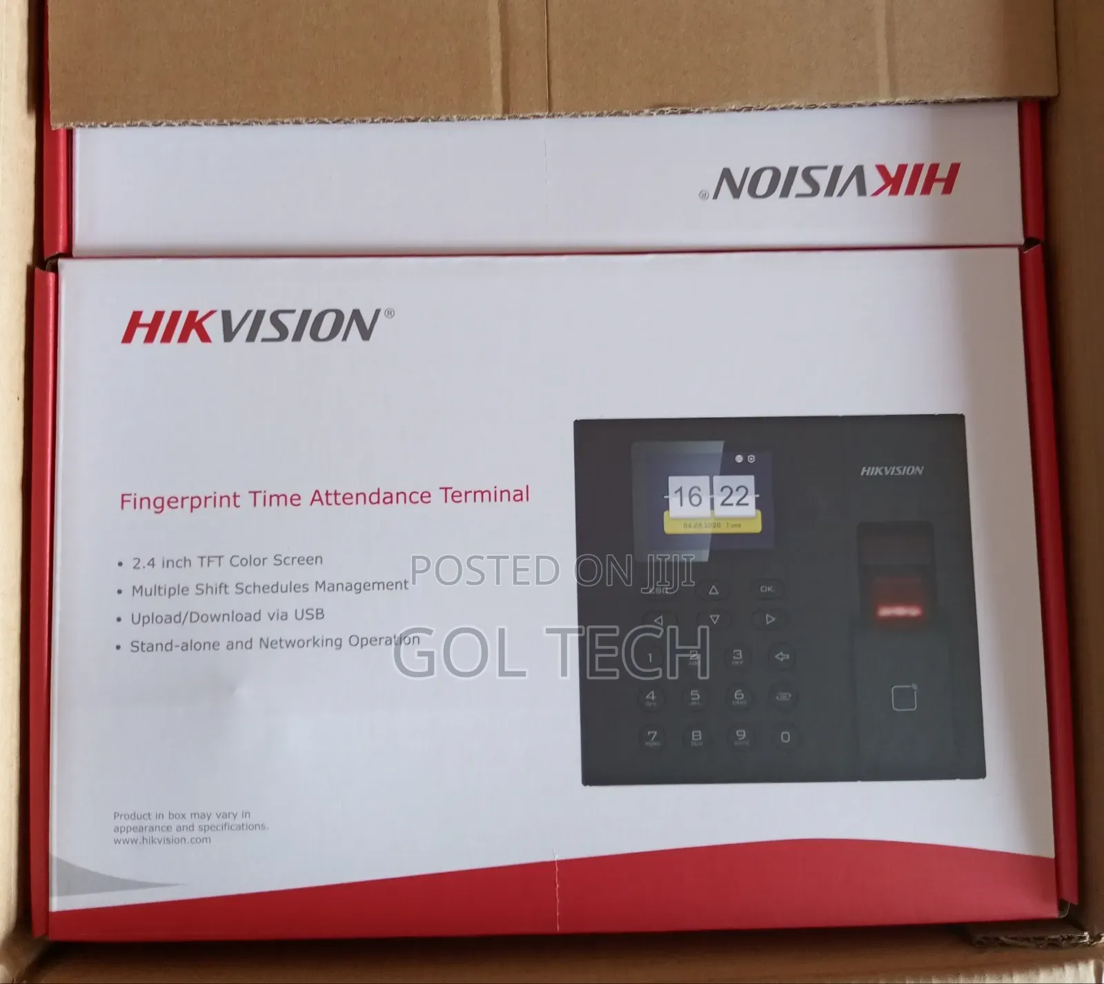 Finger Print Time Attendance Hikvision Ds-K1a8503mf-B